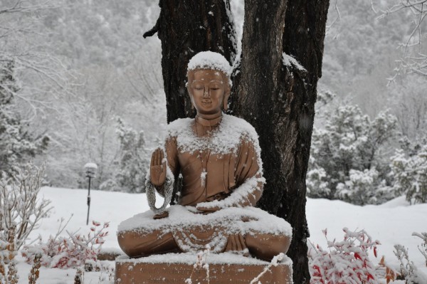 Будда в снегу